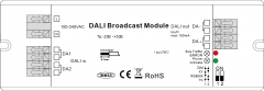 DALI broadcast module met trekontlasting